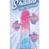 Shades Swirl Dildo with Suction Cup 7.5in - Pink/Blue