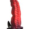Creature Cocks King Scorpion Silicone Dildo - Red/Black