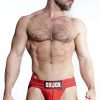 Slingjock Slider Jock Strap - Red Hot - XLarge
