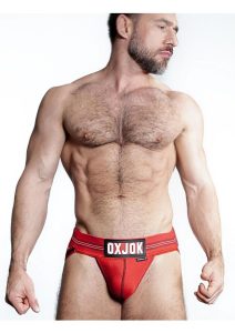 Slingjock Slider Jock Strap - Red Hot - XLarge