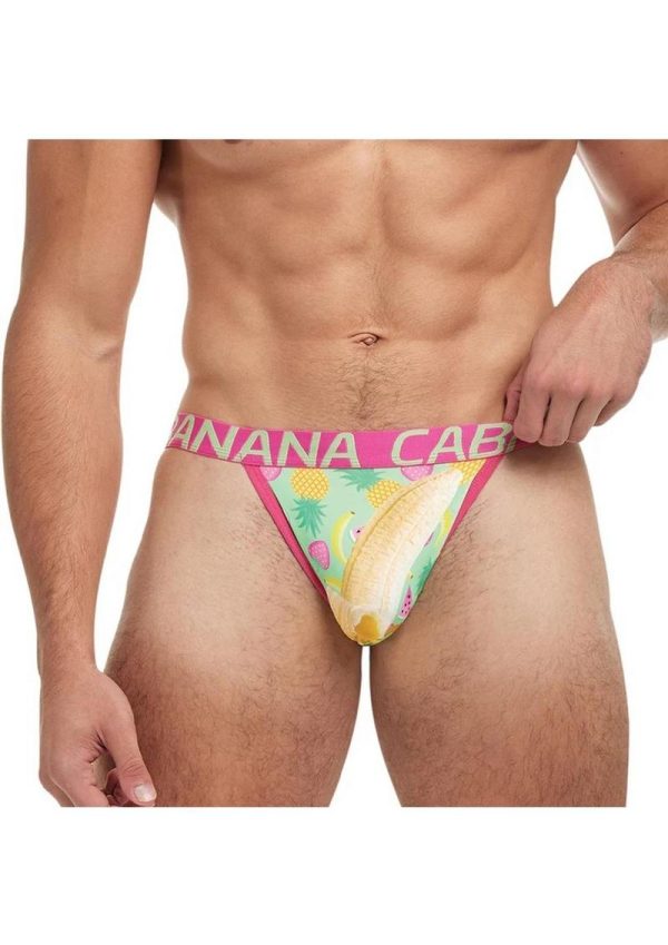 Banana Cabana Jock Fruit- Medium/Large - Multicolor