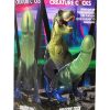 Creature Cocks Jurassic Dock Dinosaur Silicone Dildo - Green/Blue