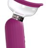 Pumped Dazzling Automatic 5 Speed Silicone Rechargeable Vulva Clitoral Nipple and Breast Pump - Pink