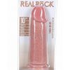 RealRock Ultra Realistic Skin Extra Thick No Balls 10in - Vanilla