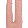 RealRock Ultra Realistic Skin Double Trouble 7in/8in - Vanilla