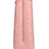 RealRock Ultra Realistic Skin Two in One 7in/8in - Vanilla