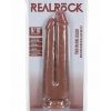RealRock Ultra Realistic Skin Two in One 9in/10in - Caramel