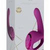 Vive RIKO Rechargeable Silicone Triple Motor Thumper with Finger Motion Vibrator - Pink