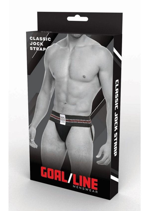 Goal Line Class Jockstrap - Small/Medium - Black