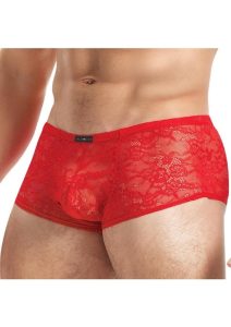 Lace King Lace Trunks - Large/XLarge - Red