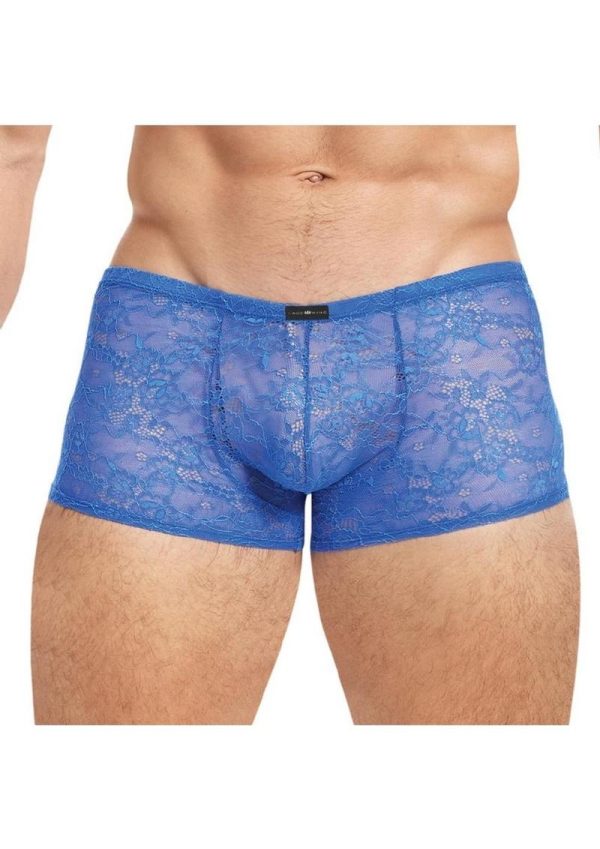 Lace King Lace Boxers - Large/XLarge - Blue