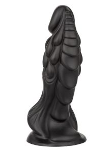 Monster Dong The Martian Silicone Dildo 7.75in - Black