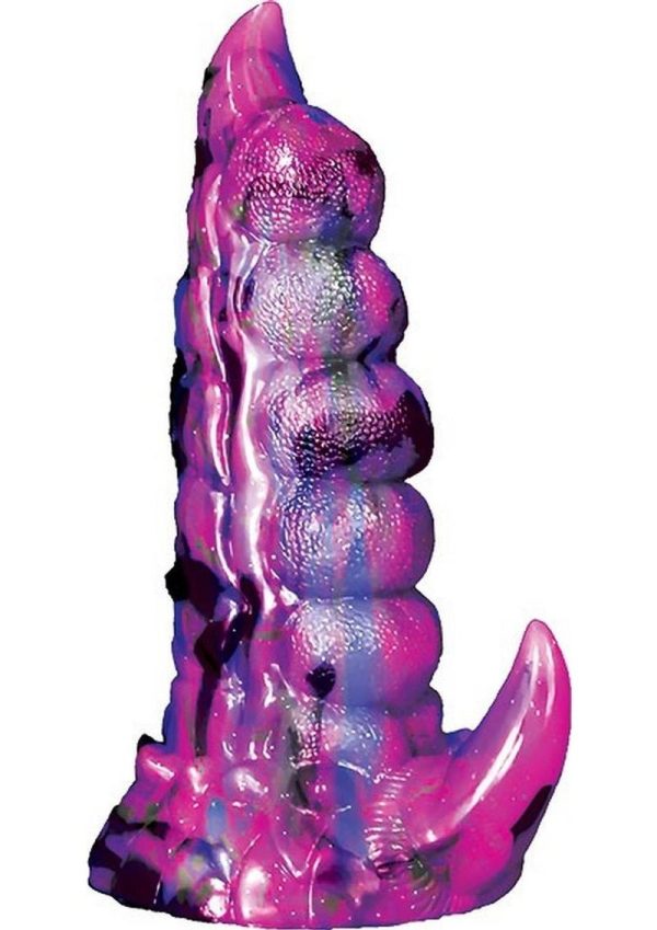 Monster Romance Hydra Nymph Rechargeable Silicone Dong - Magenta/Lavender