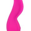 Cascade Flutter Rechargeable Silicone Vibrator - Pink