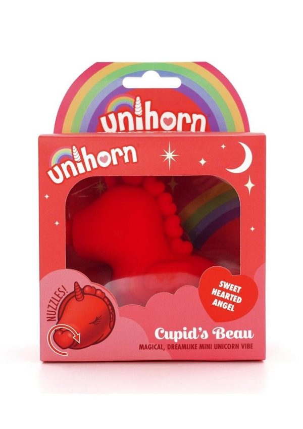 Unihorn Cupid`s Beau The Nussling Nose One Rechargeable Silicone Clitoral Vibrator - Red