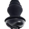 Gender X Echo Rechargeable Silicone Vibrator with Removable Sleeve - Black