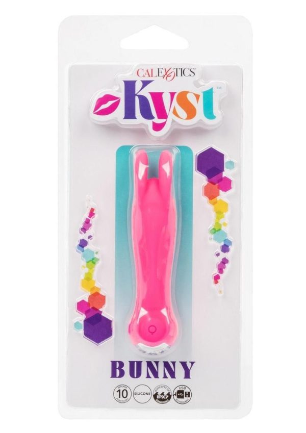 Kyst Bunny Rechargeable Silicone Bullet - Pink