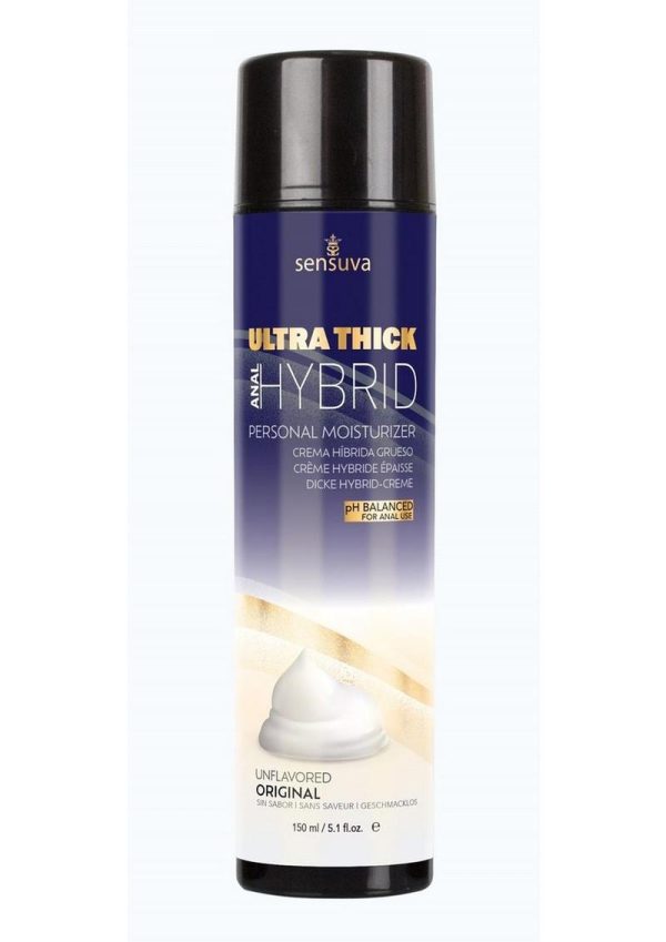 Sensuva Ultra-Thick Anal Hybrid Lubricant Original Unflavored 5.1oz