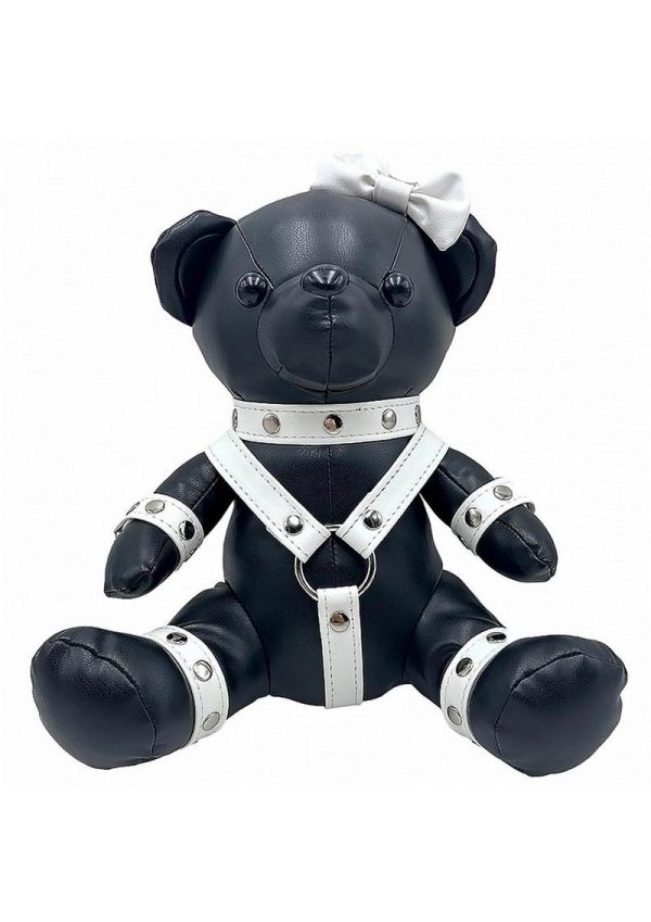 S-Line Bow Bear Bondage Harness - White