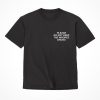 Assholes Live Forever Please Do Not Feed The Whore Drugs T-Shirt - XLarge - Black (Bulk)