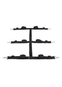 Edge Extreme Under The Bed Bondage System - Black