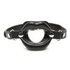Juicy Lips Silicone Open Mouth Gag - Black