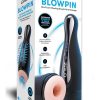 Zolo Blowpin Rechargeable Masturbator - Black