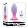Paradise Rechargeable Silicone Plug - Pink/Purple