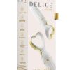 Delice Heartthrob Rechargeable Silicone Vibrator - White Bouquet