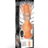 Master Series Passion Pounder Thrusting Sex Shaker Rechargeable Silicone Vibrator - Vanilla