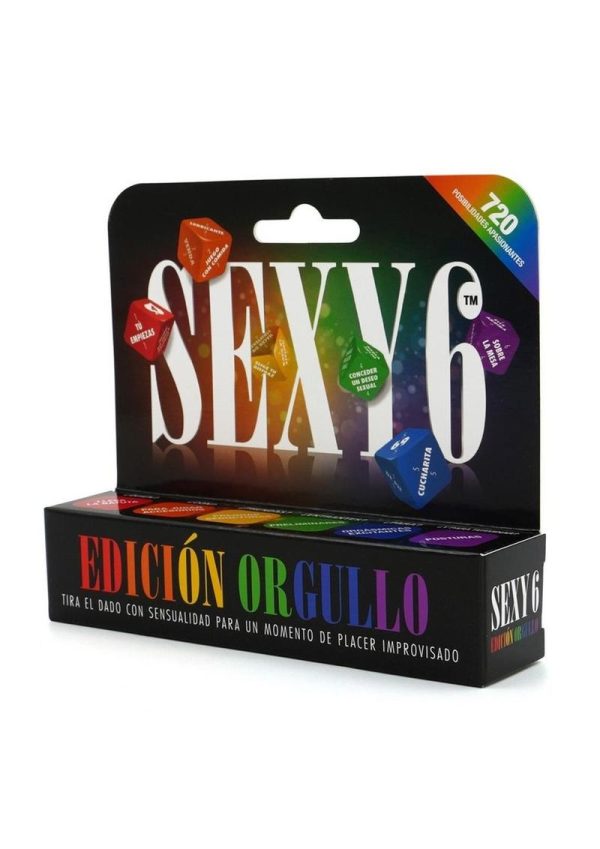 Sexy 6 Pride Edition Dice Game (Spanish)