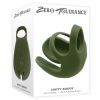 Zero Tolerance Nutty Buddy Rechargeable Silicone Dual Cock Ring - Green