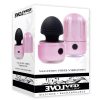 Vacation Vibes Vibrating Rechargeable Silicone Discreet Vibrator - Pink/Black