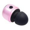 Vacation Vibes Vibrating Rechargeable Silicone Discreet Vibrator - Pink/Black