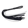 Velvet Noir Chain Flogger - Black