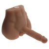 Easy Rider Thrusting Rechargeable Vibrator - Chocolate