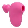 First Time Rechargeable Silicone Suck and Play Clitoral Stimulator - Pink