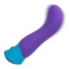 Rave G-Vibe Rechargeable Silicone G-Spot Vibrator - Purple/Blue