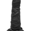 Monster Dong The Mummy Silicone Dildo - Black