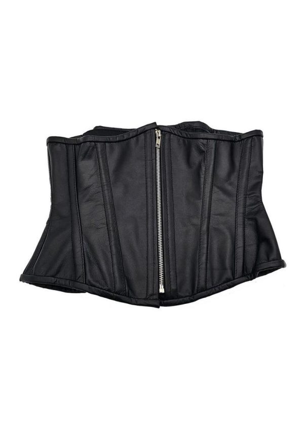 Leather Corset - Large/Extra Large - Black