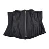 Rouge Leather Corset - Small/Medium - Black