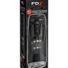 PDX Elite Moto-Bator Pro Rechargeable Masturbator - Clear/Black