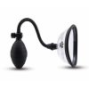 Size Up Classic Pussy Pump with Two Chambers - Black/Clear