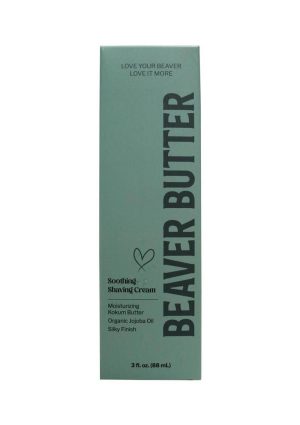 Beaver Butter Unscented Shaving Cream 3.4oz