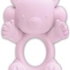 Wet Dreams Bear Hug Rechargeable Silicone Cock Ring - Pink