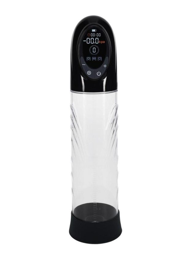 Pumped CyberPulse 13 Function Automatic Rechargeable Penis Pump - Black