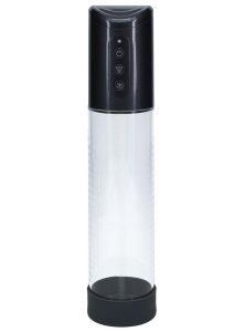 Pumped HyperPump  3 Function Automatic Rechargeable Penis Pump - Gun Metal