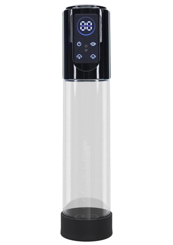 Pumped MegaLift Automatic 6 Function Rechargeable Penis Pump - Black