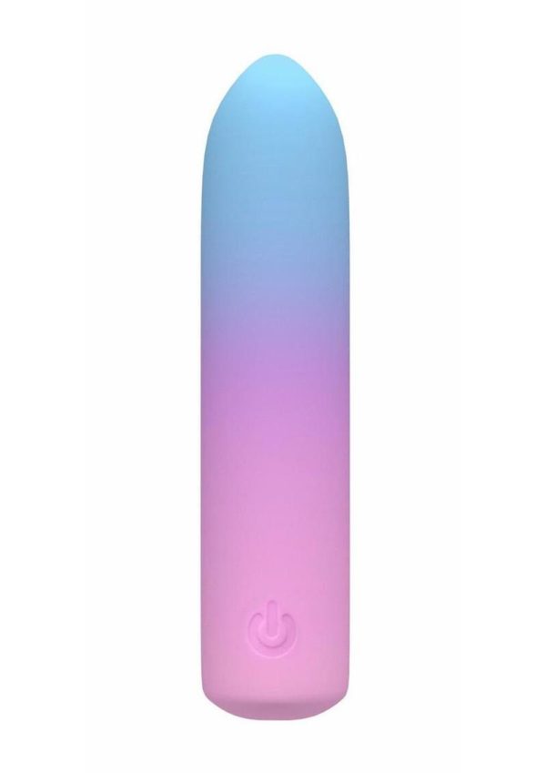 Play With Me Berry Burst Rechargeable Silicone Bullet - Multicolor